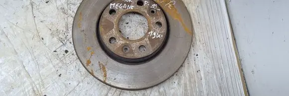 Renault Megane III Front brake disc