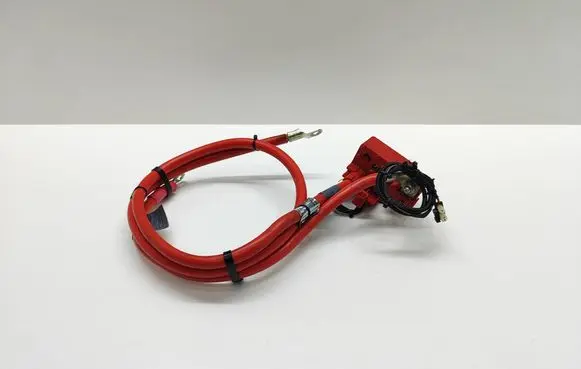 BMW 5 E60 E61 Positive cable (battery) 9127768 6989782 698978202