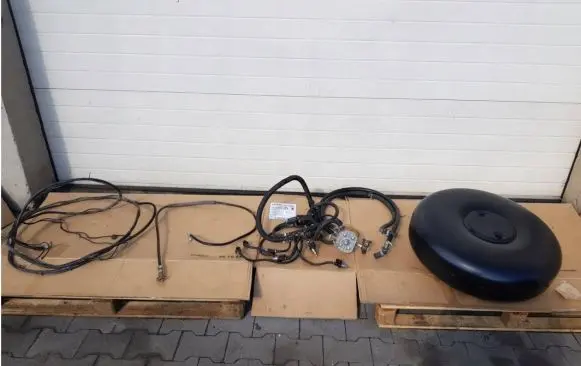 Mercedes-Benz ML W164 LP gas equipment set 