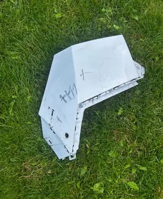 Hyundai Ioniq Rear bumper corner part panel trim 