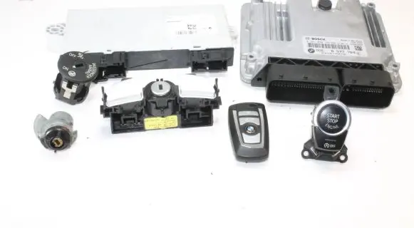 BMW 5 GT F07 Engine ECU kit and lock set 9347913 9142175
