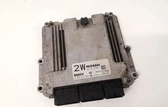 Nissan Qashqai Engine control unit/module 23710jd78b 0281013855