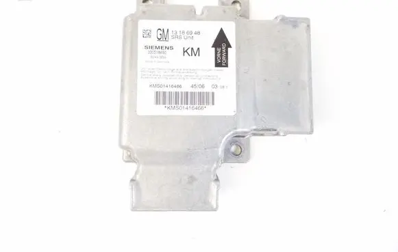 Opel Signum Airbag control unit/module 13186948
