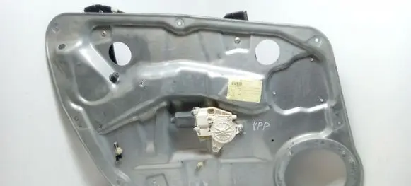 Front door window regulator with motor