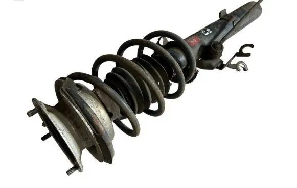 Front shock absorber with coil spring