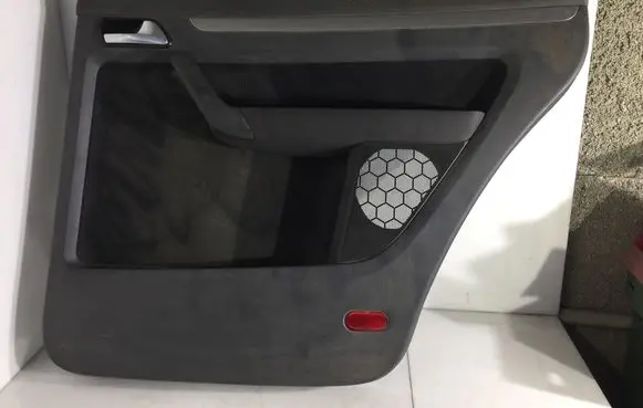 Volkswagen Touran I Rear door card panel trim 1T0867212023