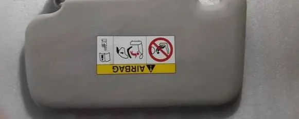 Nissan Leaf II (ZE1) Sun visor