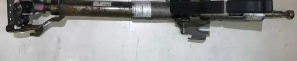 Steering wheel axle