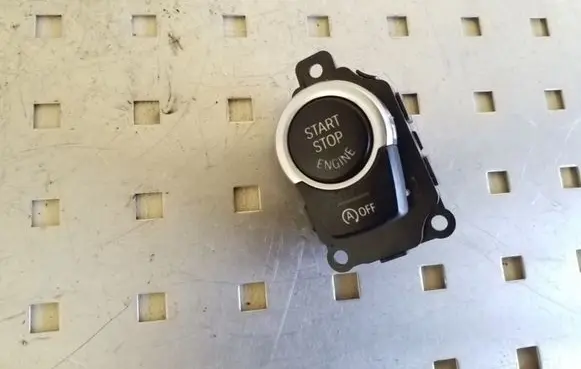 BMW 5 F10 F11 Engine start stop button switch 9263437