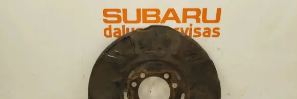 Subaru Legacy Front brake disc dust cover plate 
