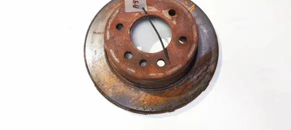 Volkswagen Crafter Rear brake disc neventiliuojamas
