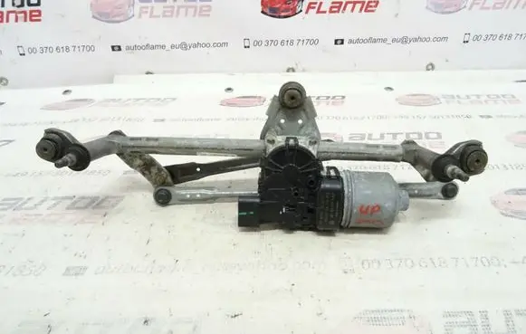 Volkswagen Up Front wiper linkage and motor 6R1955119A 1S1955023C