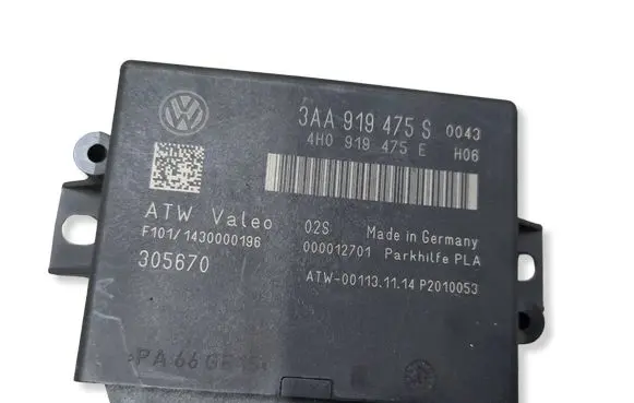 Volkswagen Touran II Parking PDC control unit/module 3AA919475S 4H0919475E 305670