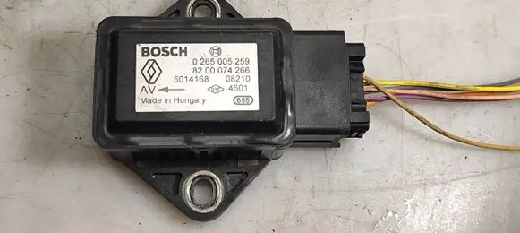 Renault Megane II ESP acceleration yaw rate sensor 8200074266 5014168 0265005259