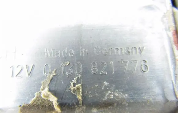 Volvo S80 Rear door window regulator motor 0130821776