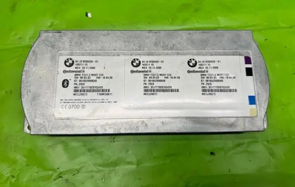 BMW 5 E60 E61 Bluetooth control unit module 9205930 16921115