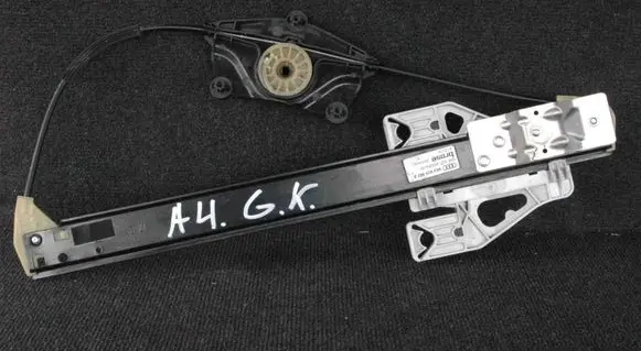 Audi A4 S4 B8 8K Rear door window regulator with motor 8K0839461A