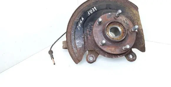 Front wheel hub spindle knuckle