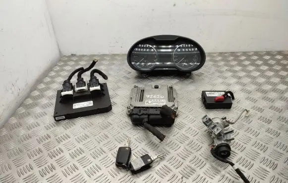 Skoda Octavia Mk3 (5E) Engine ECU kit and lock set 04L907309B 0281018510 5E0920871D