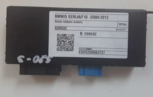 BMW 5 F10 F11 Light module LCM 9299592