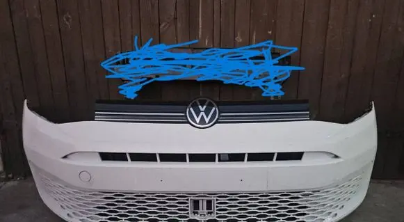Volkswagen Caddy Front bumper 2K7807221A
