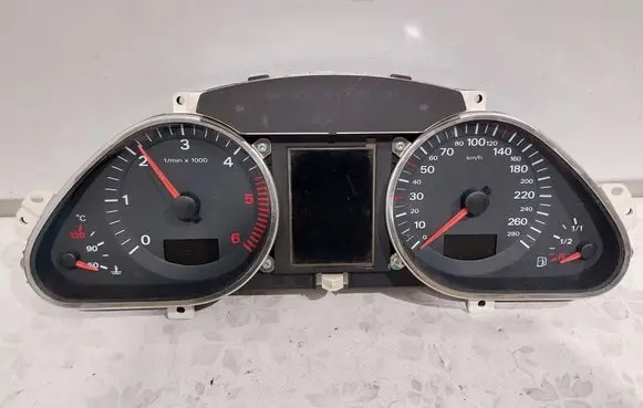 Audi A6 S6 C6 4F Speedometer (instrument cluster) 4F0920933J 4F0910983K 503001701800