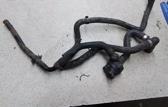 Jaguar S-Type Engine coolant pipe/hose 4R839M445AB 0392023011