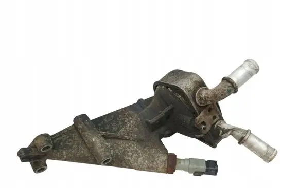 Peugeot 307 Oil filter mounting bracket 9650863480