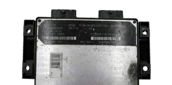 Citroen Berlingo Engine control unit/module 9644506780