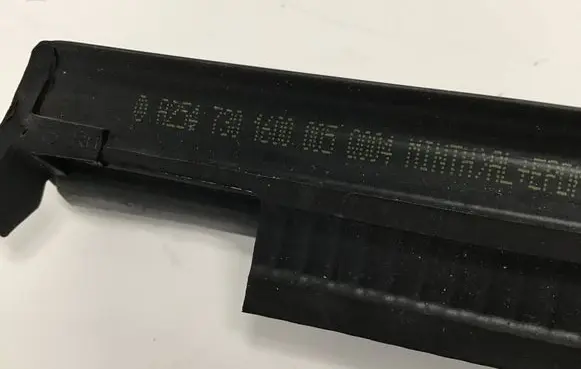 Mercedes-Benz GLC C254 Rear door glass trim molding A2547301600