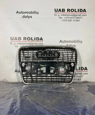 Audi A6 S6 C6 4F Front bumper upper radiator grill 4F0853651