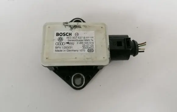 Audi A4 S4 B7 8E 8H ESP acceleration yaw rate sensor 8E0907637B 0265005618