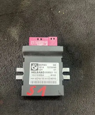 BMW 3 E90 E91 Fuel injection pump control unit/module 7276046 103163564 55892110