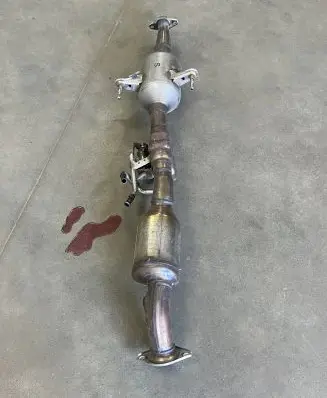 Lexus UX Catalyst/FAP/DPF particulate filter 33739
