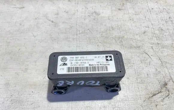 Volkswagen Touareg II ESP acceleration yaw rate sensor 7P0907652C 10170107693 DX35G10M3N