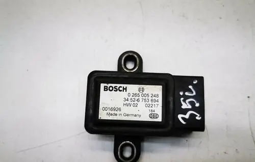 BMW 5 E39 ESP acceleration yaw rate sensor 0265005248 6753694 34526753694