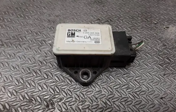 Opel Meriva A ESP acceleration yaw rate sensor 0265005608 13221030
