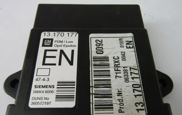 Opel Signum Other control units/modules 13170177