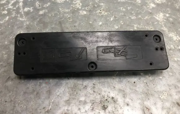 Mercedes-Benz E AMG W212 Number plate surrounds holder frame A2143855402-BILI A2143855402
