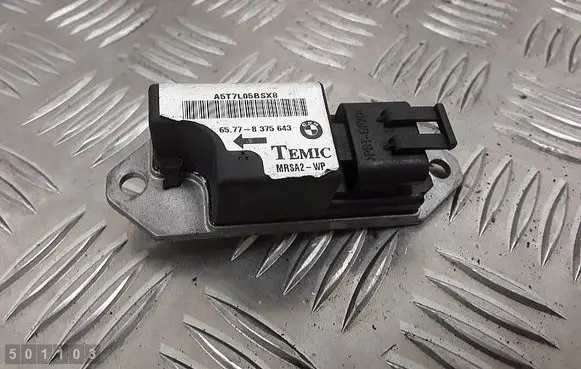 Airbag deployment crash/impact sensor