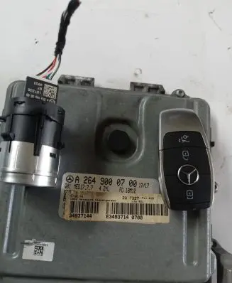 Mercedes-Benz C W205 Engine ECU kit and lock set A2649000700