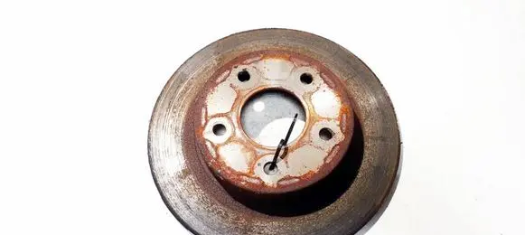 Nissan Almera Tino Rear brake disc neventiliuojamas