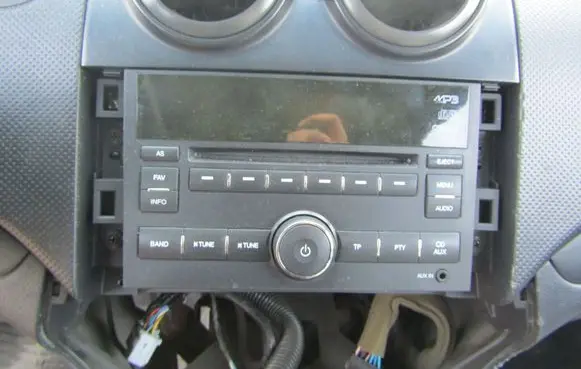 Chevrolet Aveo HiFi Audio sound control unit 