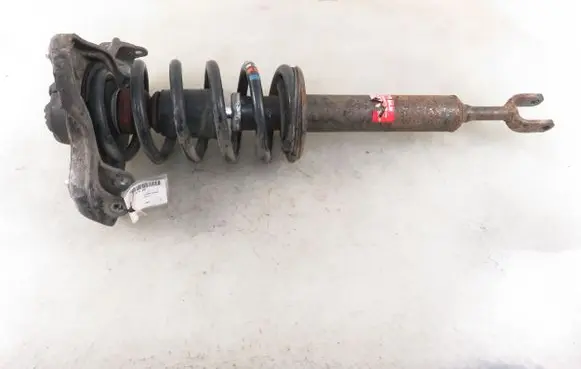 Front shock absorber with coil spring