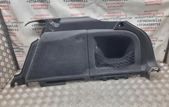 Audi A4 S4 B8 8K Trunk/boot side trim panel 8K9863880