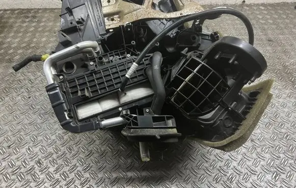 Interior heater climate box assembly