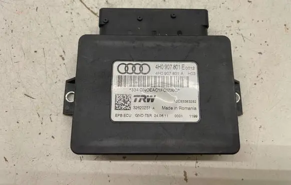 Audi A6 S6 C7 4G Hand brake control module 4H0907801E 32620251 4H0907801A