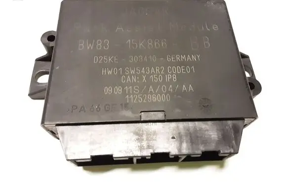 Jaguar XF X250 Parking PDC control unit/module BW8315K866BB D25KE 303410
