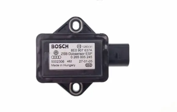Audi A4 S4 B6 8E 8H ESP acceleration yaw rate sensor 8E0907637A 0265005245 1275100384