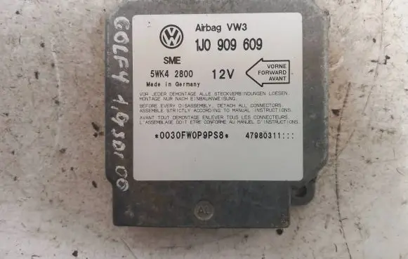 Volkswagen Golf IV Airbag control unit/module 1J0909609 5WK42800 47980311